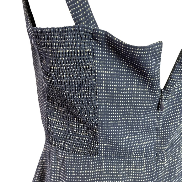 Cabi Tank Pant Set Sz 8 Empire Waist Peplum Button Straps Tie Waist Pant Sheer - Picture 8 of 14